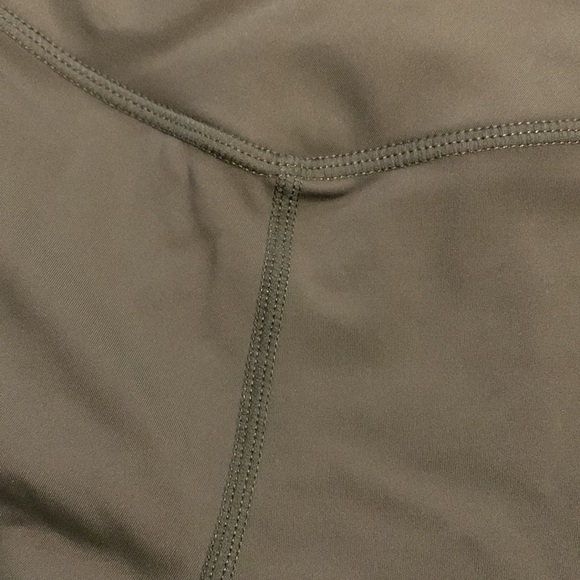 Athletic Army Green Shorts - Picture 3 of 3